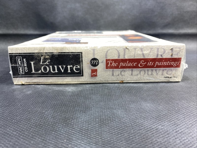 Le Louvre - The Palace And Its Paintings - CD-Rom - Mac or PC 1995 Excellent! gallery