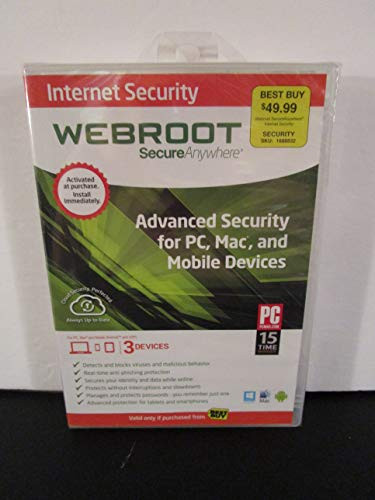 Best Buy Webroot SecureAnywher – VERY GOOD