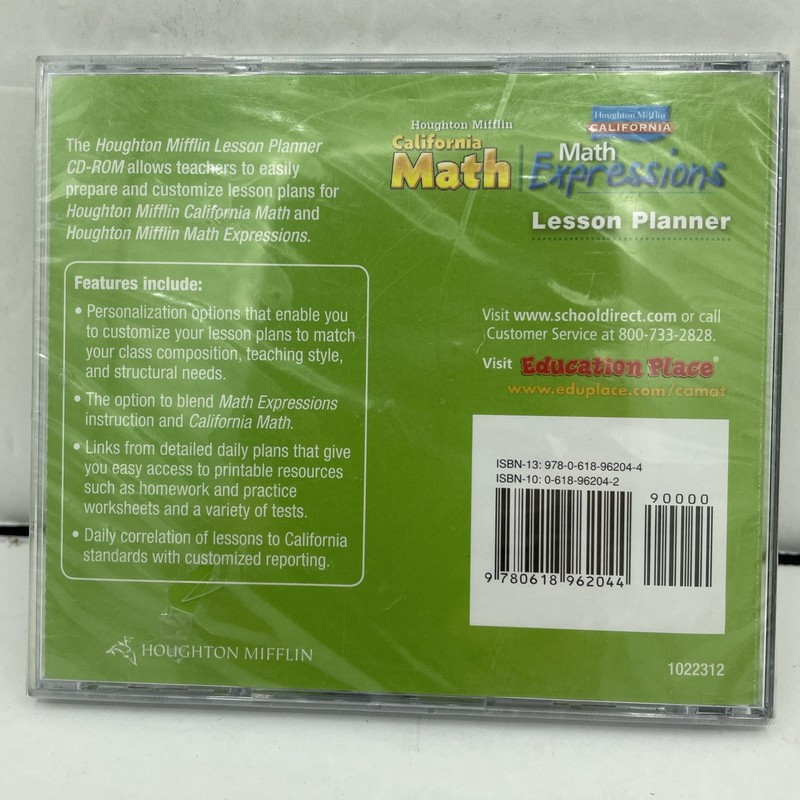 New California Math Expressions CD ROM Lesson Planner Grade 1 gallery