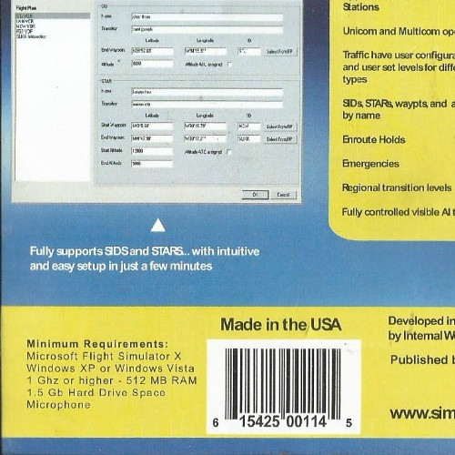 Vmax Flight Voice Recognition Air Traffic Control Software (PC, Windows XP) VG gallery