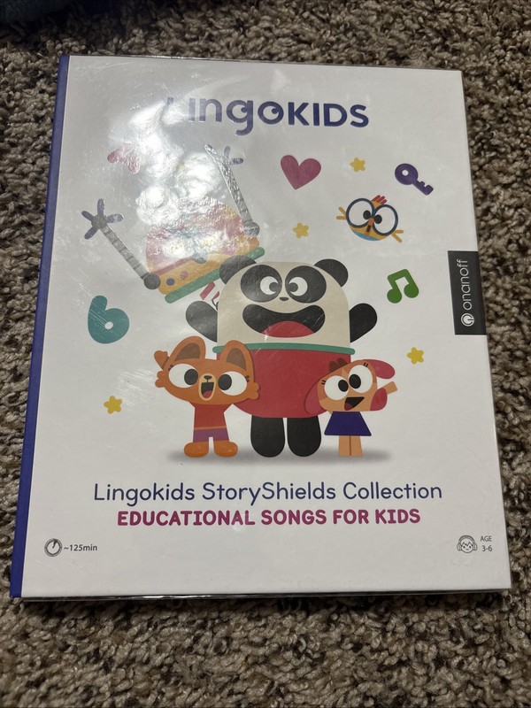 StoryPhones with 4 Educational Screen Free Audio Disks