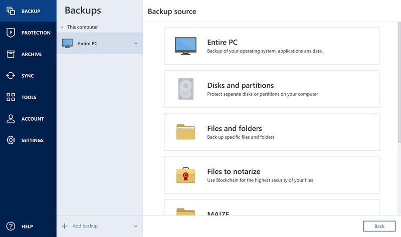 Acronis True Image Essentials 2025 | 1 Year 1 Device | Utility | Download gallery