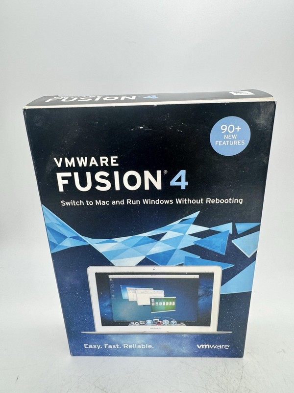 VMware Fusion 4 Software for Mac OS X New Open Box