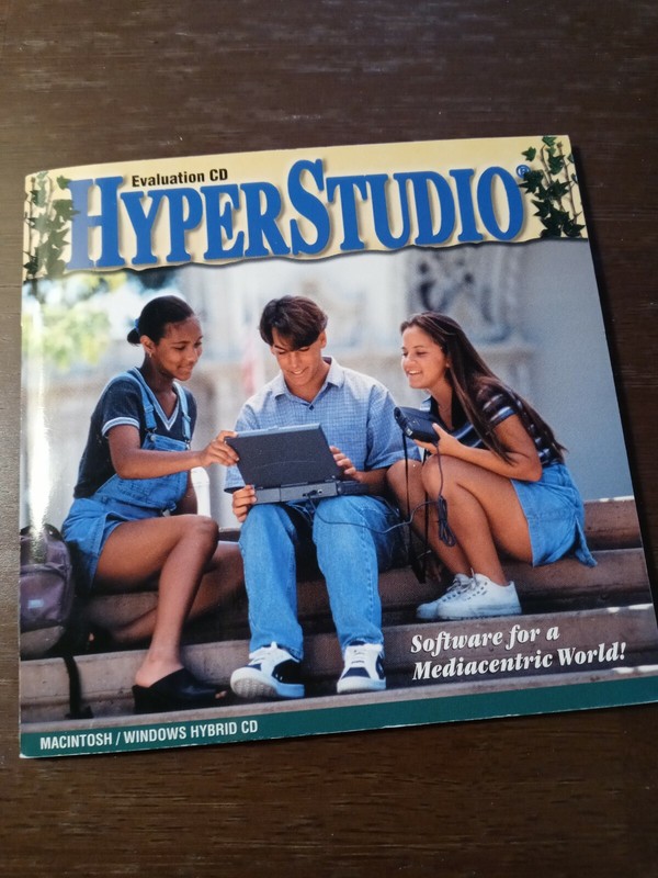Evaluation CD Hyperstudio Multimedia by Roger Wagner (1993-1998, CD-ROM) Win Mac