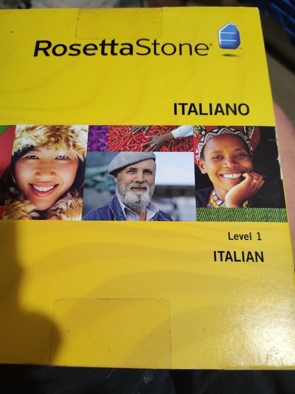 Rosetta Stone Level 1 Italiano Brand New On Box