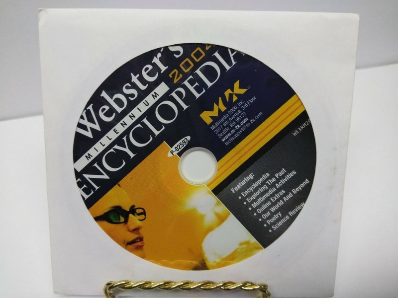 Webster’s MILLENNIUM 2004 Encyclopedia PC Software WIN95+ CD-ROM gallery