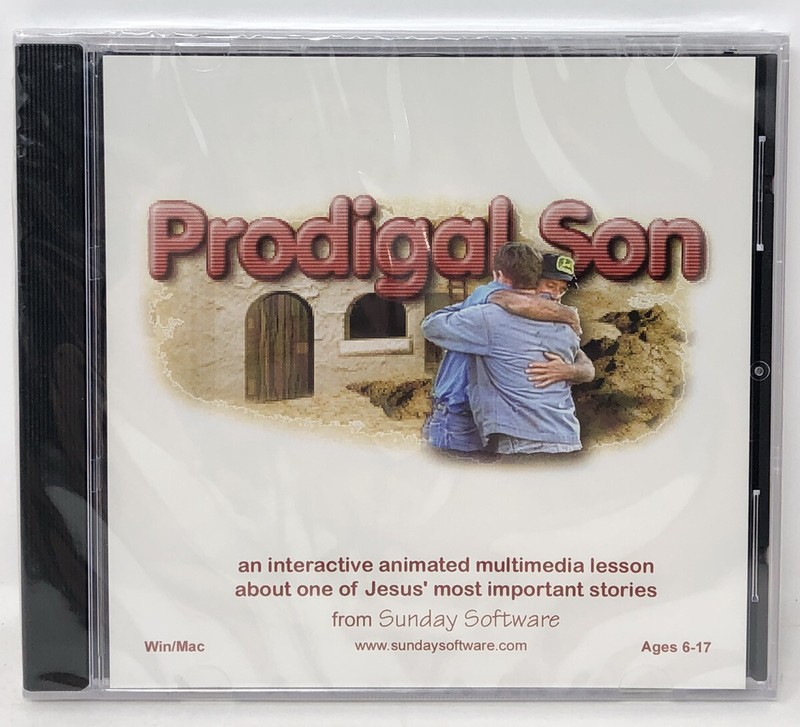 Prodigal Son — VTG NOS Sealed Kids PC Mac Computer Game Interactive Bible Story