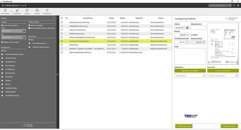 Lexware QuickSteuer 2026 (tax year 2025) for 3 tax returns download NEW gallery