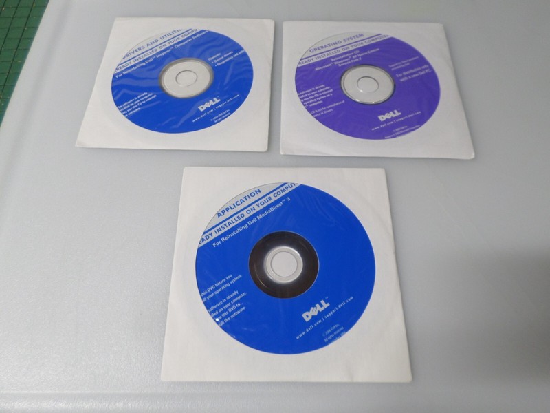 LOT OF 3 – 2006 DELL OPERATING SYSTEM / APPLICATION / DRIVERS & UTILITIES DISCS