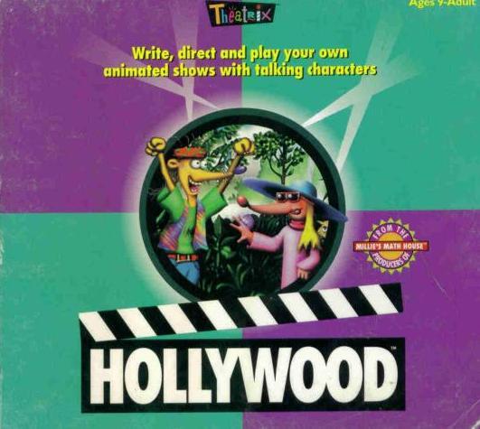 Hollywood PC MAC CD kids write script direct own animated movie game! Theatrix