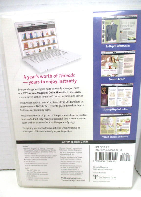 Threads Magazine Archive 1985-2010, Annuals 2011 & 2012 Issues 1-164 DVD-ROM gallery