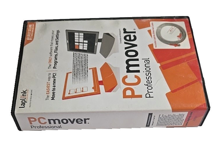 Laplink Professional PCmover Compatible with Windows 8 & Ethernet Cable EUC gallery