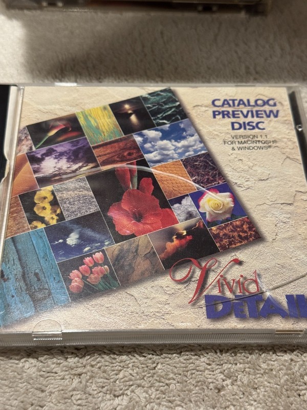 Vivid Details – 1995 Catalog Preview Disc Version 1.1 CD – VERY GOOD CONDITION!!