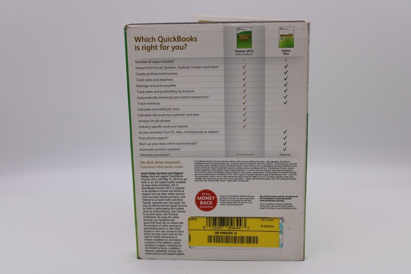 Intuit QuickBooks - Premier Desktop 2015 - Accounting Software License and Key gallery