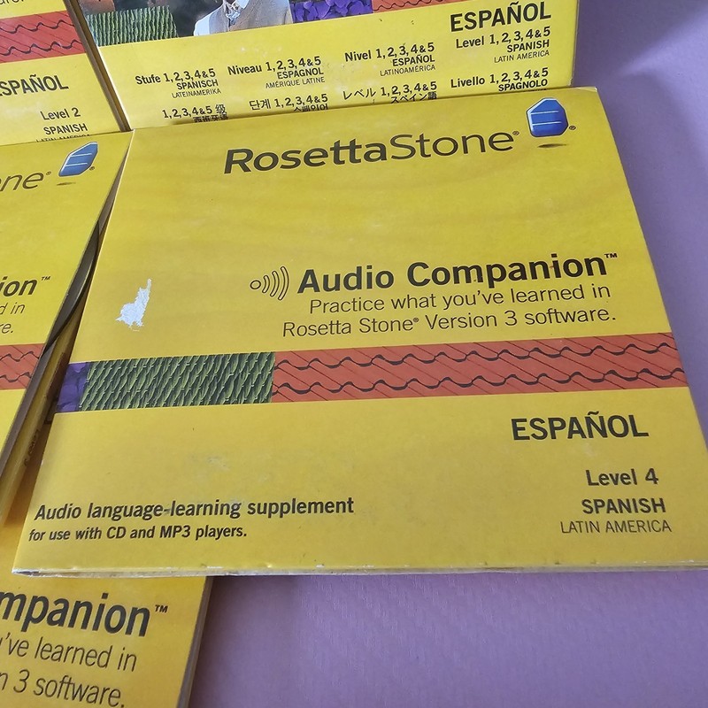 Rosetta Stone Spanish/Espanol (Latin America) Levels 1-5 See Pics Used Software gallery