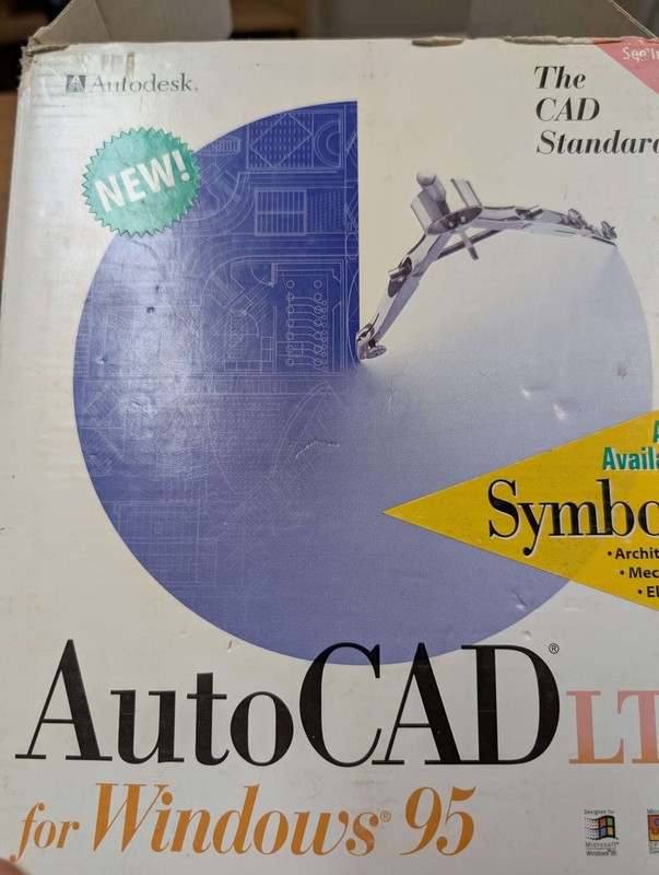 Autodesk AutoCAD LT for Windows 95 CAD Software
