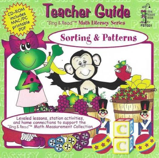 Sorting & Patterns Teacher Guide PC MAC CD learning lessons sort object concept