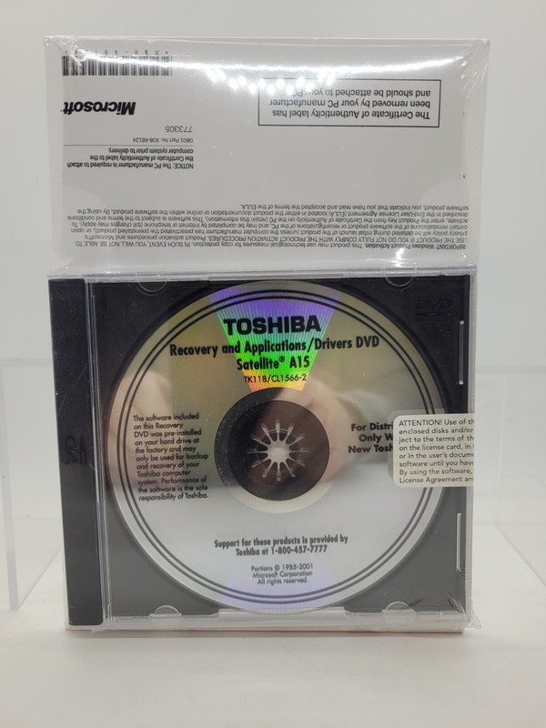 Microsoft Windows XP Professional For Distribution With Toshiba PC only. New! gallery