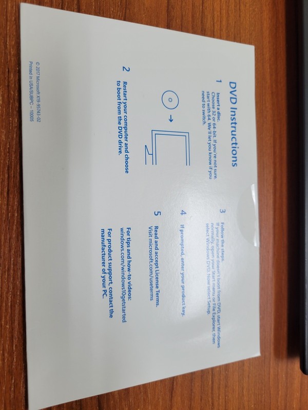 Windows 10 Pro 64bit English Full version DVD (No Key) gallery