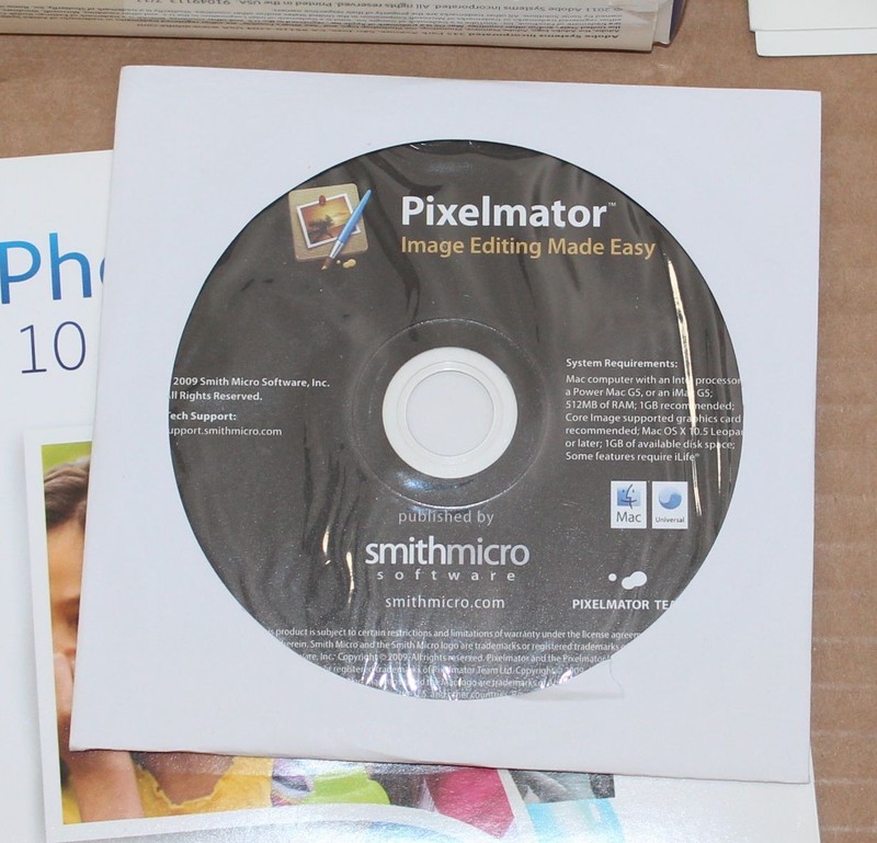 Adobe Photoshop Elements 10 for PC & Mac with Serial Number - 5 CDs Total gallery