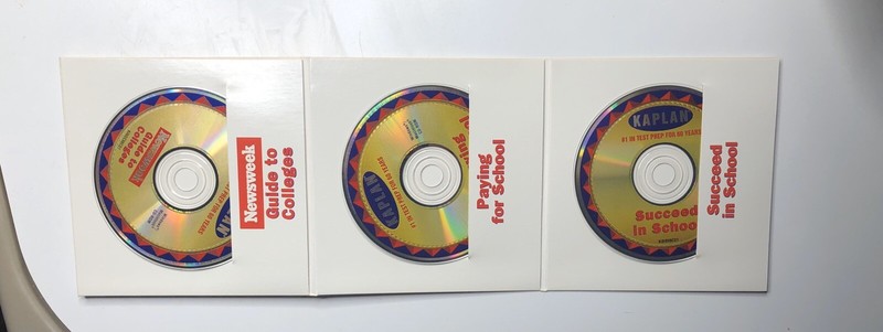 KAPLAN HIGHER SCORE ON SAT PSAT ACT DELUXE 5-DISC CD 1998 WIN/MAC Practice Tests gallery