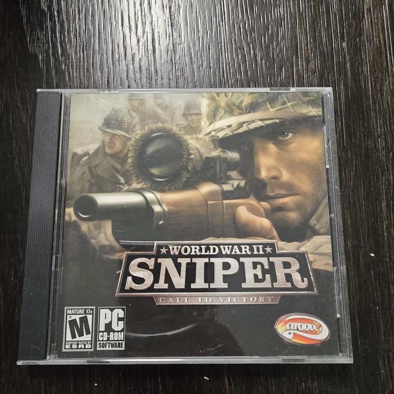 SNIPER WORLD WAR II CALL TO VICTORY PC CD-ROM VIDEO GAME