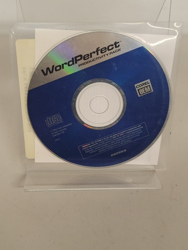 Corel: WordPerfect Productivity Pack – SEALED