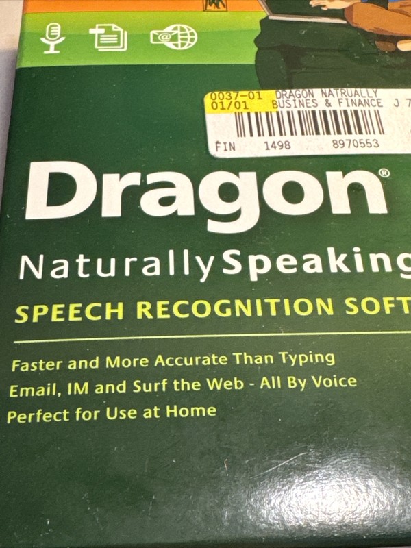 Nuance Dragon Naturally Speaking Standard Edition 10 Speech Recognition Software gallery