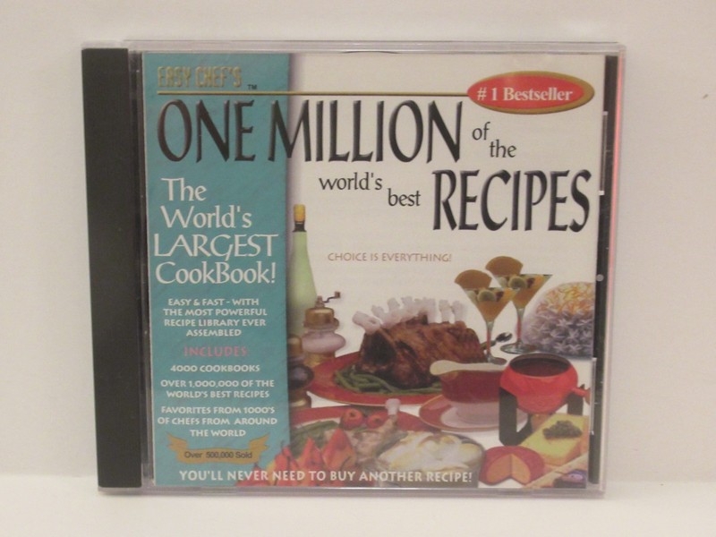 Easy Chef’s One Million of the World’s Best Recipes (CD-ROM) (1999)