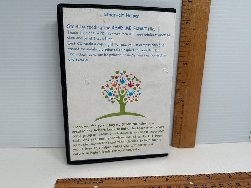 Staar-alt Helper Grade 5 Cindy Lovelace M. Ed. Software gallery