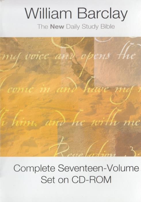 William Barclay: New Daily Study Bible: Complete Seventeen-Volume Set PC MAC CD