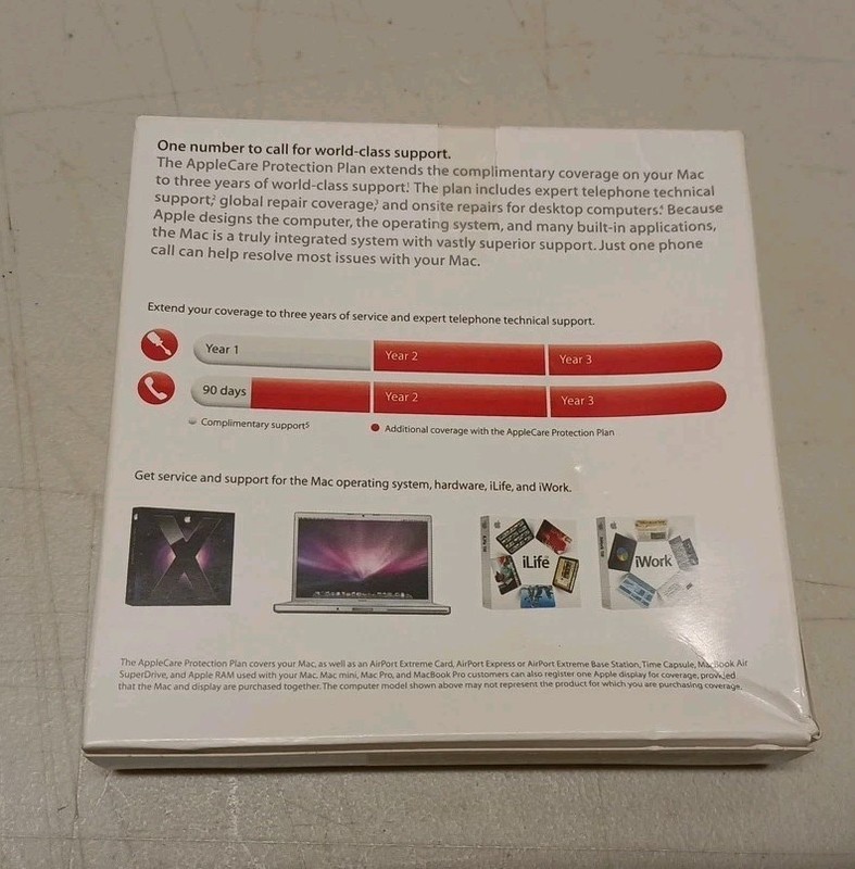 AppleCare Protection Plan for MacBook / iBook | NEW SEALED gallery