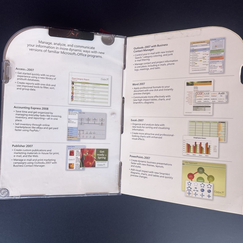 Microsoft Office Professional 2007 Full Retail FPP English w Product Key gallery
