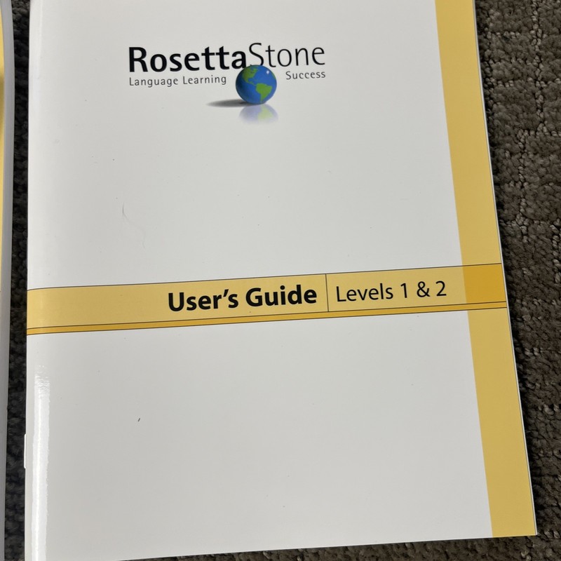Rosetta Stone Italiano Level 1 & 2 Personal Edition New Open Box Complete gallery