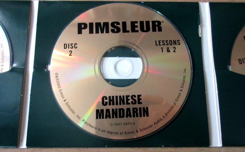 Pimsleur Mandarin Chinese Language 6 AUDIO CDs Conversational Chinese gallery