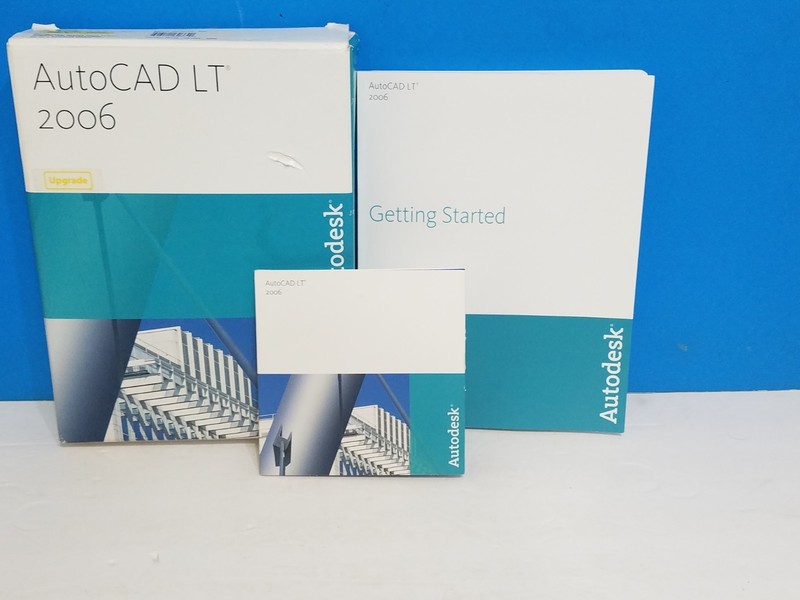 Autocad LT 2006 Autodesk Software With Serial Key and manual