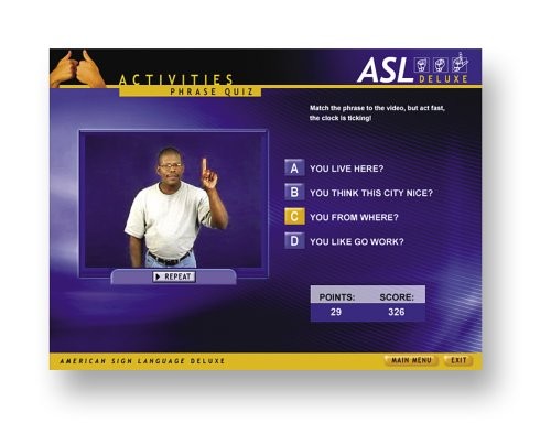 Instant Immersion American Sign Language Deluxe (CD-Rom) NEW gallery