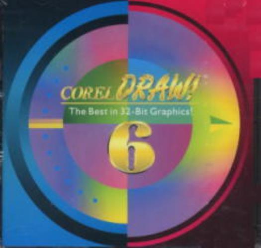 Corel Draw 6 PC CD photo-paint corelDraw image editing photo enhancement tools!