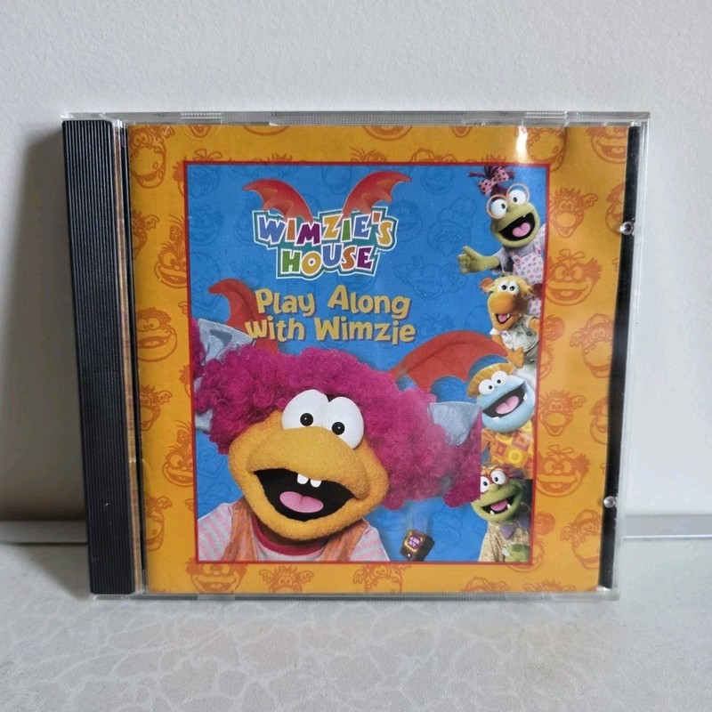 Retro Vtg Simon & Schuster Wimzie’s House Play Along CD Game Windows 95/98 Mac