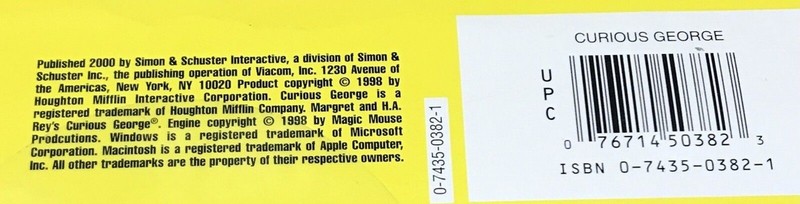 Curious George Pre-K ABCs [076714503823] Young Reader's Series Win/Mac CD gallery