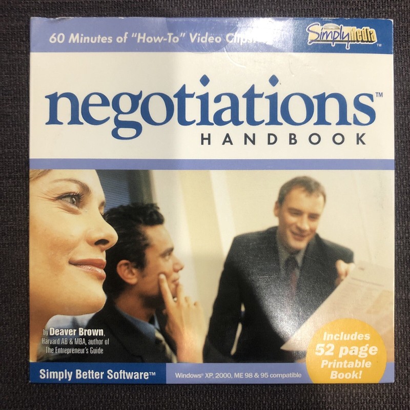 Simply Media Negotiations Handbook Cd Rom