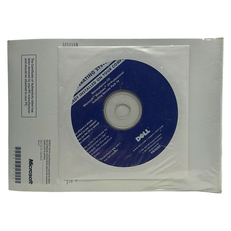Microsoft Windows XP Professional SP 1a Dell Reinstallation CD 2002 New Sealed gallery