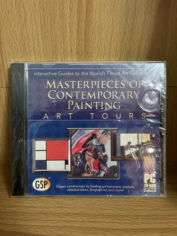 MASTERPIECES OF CONTEMPORARY PAINTING - INTERACTIVE ART TOURS. FREE SHIPPING