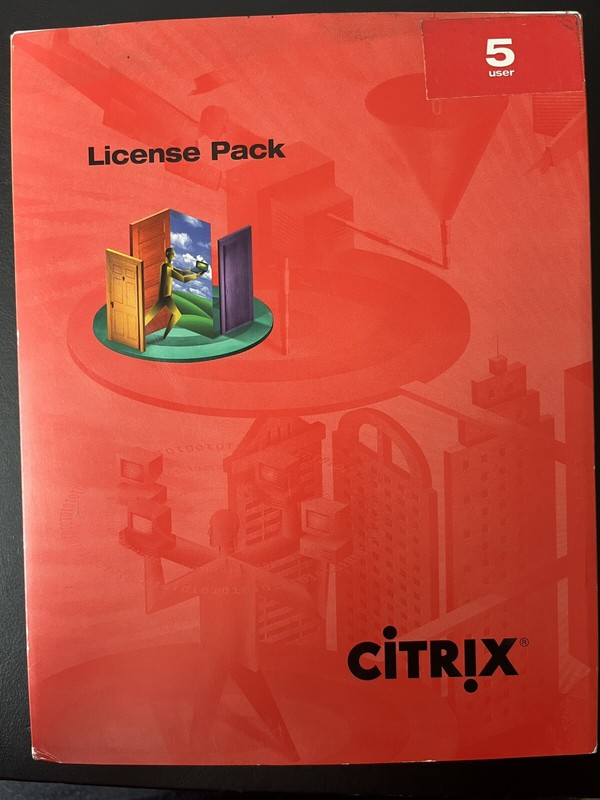 Citrix Metaframe ICA WFULP17005 License Pack – 5 users worth over $660