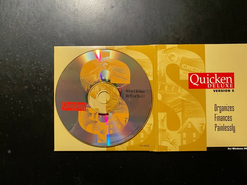 Quicken Deluxe Version 6 for Windows 95 and 3.1 gallery