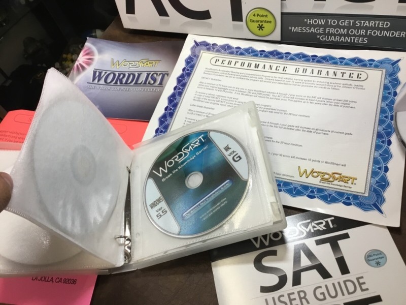 WordSmart SAT/ACT Test Prep (8 discs) Windows Apple Mac Software gallery