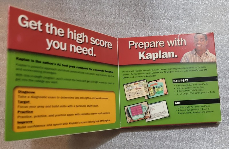 Kaplan SAT ACT PSAT 2003 Test Prep Learning CD-ROM Windows & Mac gallery