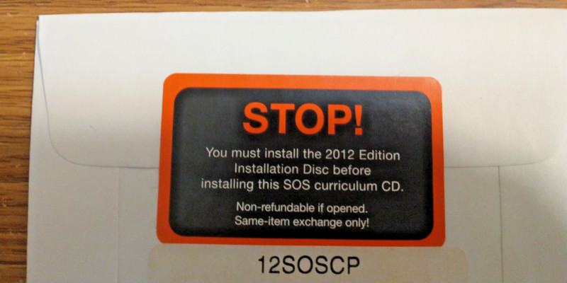Switched On Schoolhouse College Planner 2012 Sealed CD Unused Code Alpha Omega gallery