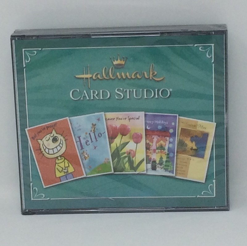 Hallmark Card Studio 2006 PC 3 CD-ROMs Creative Home for Windows 98/Me/2000/XP