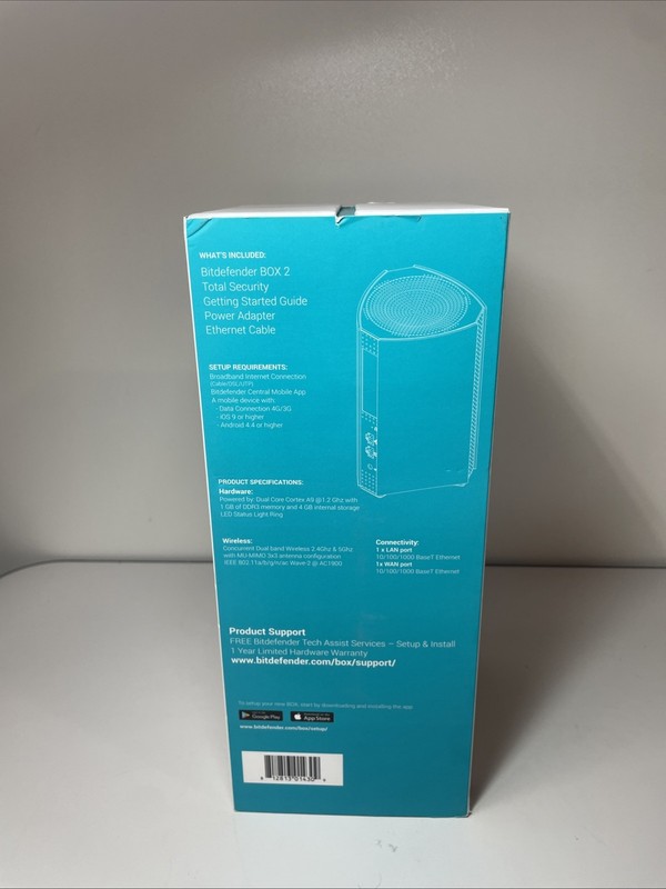 BitDefender BOX Smart Home Cybersecurity Hub BT11021000EN GREAT Condition gallery